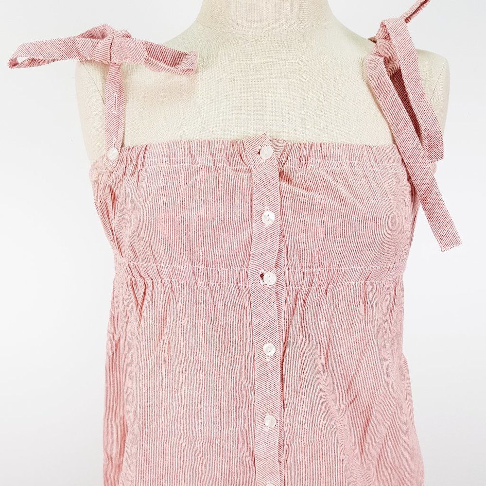 Rue 21 Red Stripped Tank Top